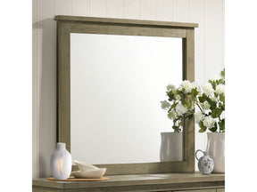 Hazlewood Vineyard Oak Dresser Mirror by Coaster at Eve Furniture
