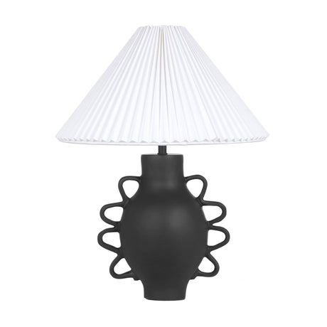 Hazza Pleated Table Lamp by TOV Furniture at Eve Furniture