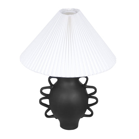 Hazza Pleated Table Lamp by TOV Furniture at Eve Furniture