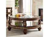 HD-1521 Victoria Mohagany Coffee Table by Homey Design at Eve Furniture