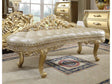 HD-1801 Bright Gold Bench