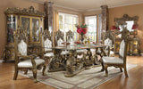 HD-1802 Bronze Rectangle Dining Table by Homey Design at Eve Furniture