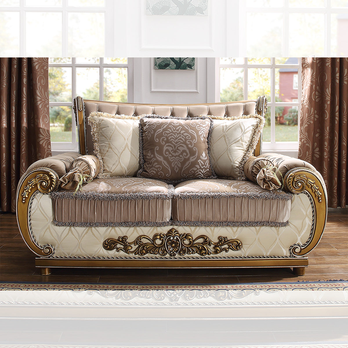HD-25 Perfect Brown 3-Piece Living Room Set
