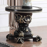 HD-328B Black Enamel 3-Piece Coffee Table Set by Homey Design at Eve Furniture