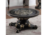 HD-328B Black Enamel Coffee Table by Homey Design at Eve Furniture