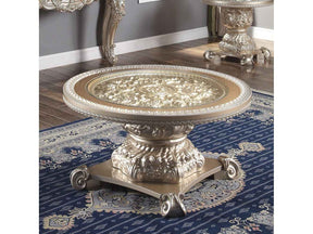 HD-328C Champagne Coffee Table by Homey Design at Eve Furniture