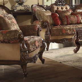 HD-39 Dark Oak Chair by Homey Design at Eve Furniture