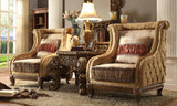 HD-458 Living Room Set (Sectional & 2 Chairs)