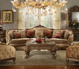 HD-458 Van Dyke Brown Sectional