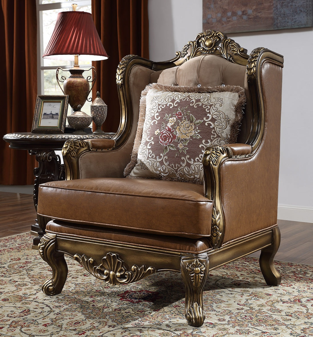 HD-555 Custom Mohawk Finish 3-Piece Living Room Set