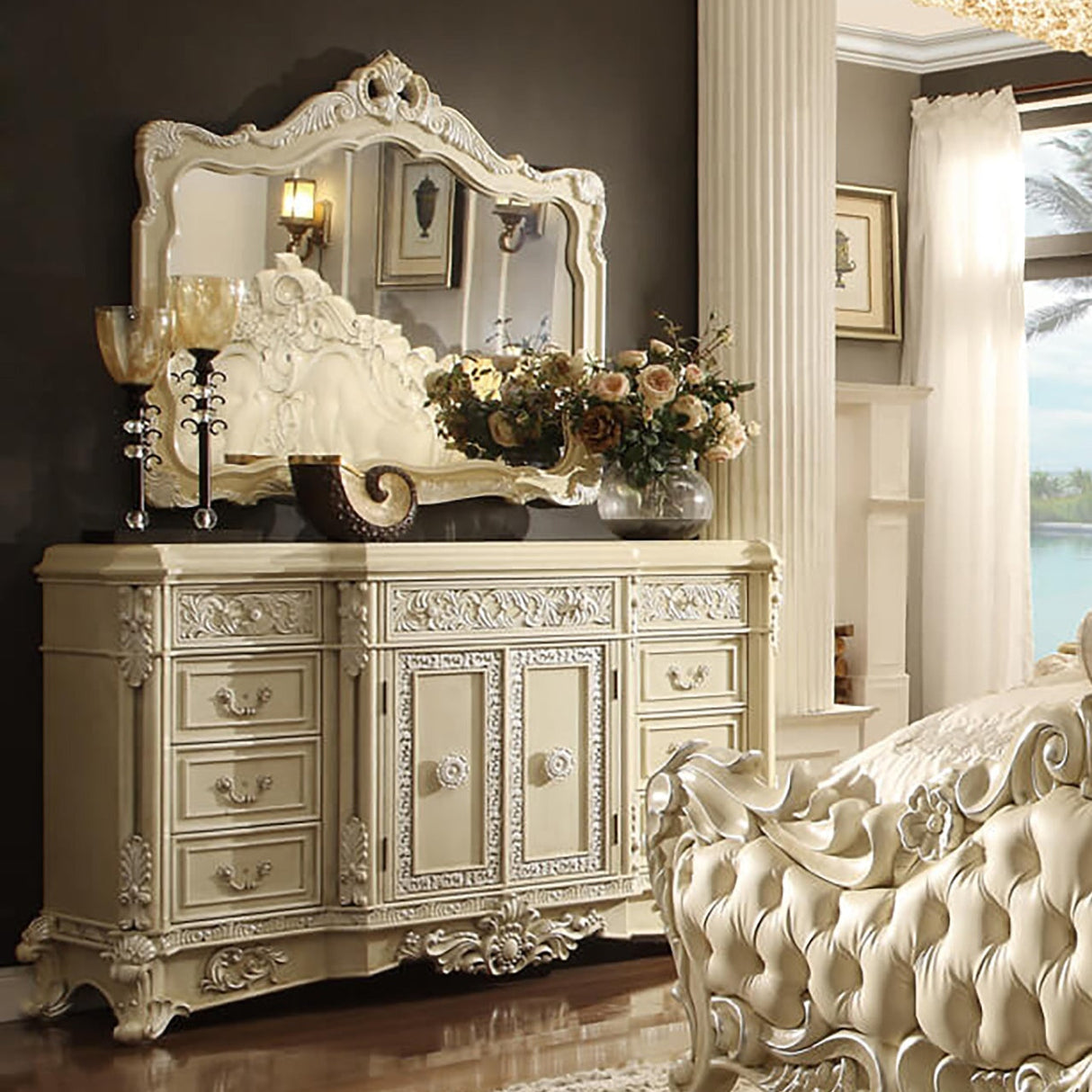 HD-5800 5-Piece Bedroom Set by Homey Design at Eve Furniture