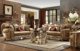 HD-622 Antique Brown 3-Piece Living Room Set