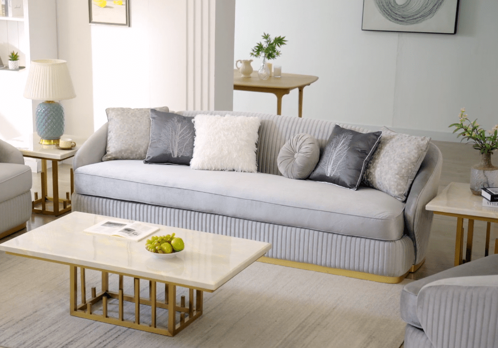 Homey Design HD-7008 3-Piece Set (Sofa & 2 Chairs)