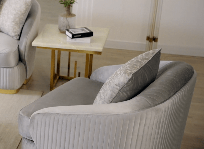 Homey Design HD-7008 3-Piece Set (Sofa & 2 Chairs)