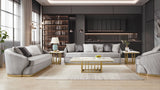 Homey Design HD-7008 3-Piece Set (Sofa & 2 Chairs)