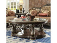 HD-8013 Brown Cherry Coffee Table by Homey Design at Eve Furniture