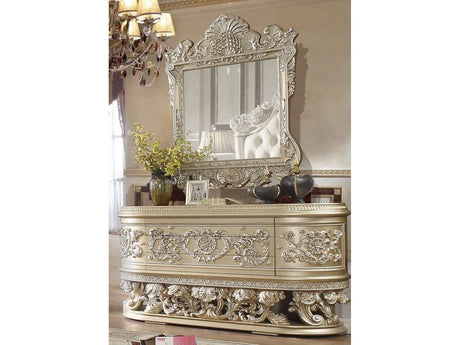 HD-8022 Champagne Dresser by Homey Design at Eve Furniture