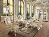 HD-8022 Champagne Gold 7-Piece Dining Room Set by Homey Design at Eve Furniture