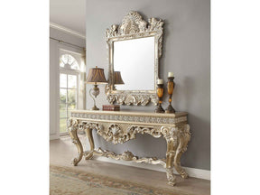HD-8022 Champagne Gold Console Table by Homey Design at Eve Furniture