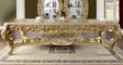 HD-8086 Metallic Gold Dining Table by Homey Design at Eve Furniture