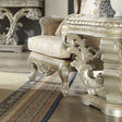 HD-8088 Metallic Silver/Gold Highlights End Table by Homey Design at Eve Furniture