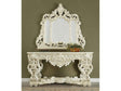 HD-8089 White Gloss Console Table by Homey Design at Eve Furniture