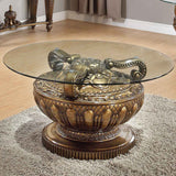 HD-8908B Bronze 3-Piece Coffee Table Set by Homey Design at Eve Furniture