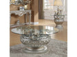 HD-8908S Silver 3-Piece Coffee Table Set by Homey Design at Eve Furniture