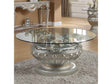 HD-8908S Silver Coffee Table by Homey Design at Eve Furniture