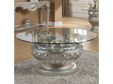 HD-8908S Silver Coffee Table by Homey Design at Eve Furniture