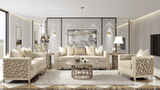 HD-8911 Champagne 3-Piece Living Room Set