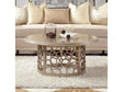 HD-8913CHAM Champagne Coffee Table by Homey Design at Eve Furniture