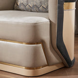 HD-9008 3-Piece Living Room Set