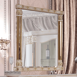 HD-9022 Antique Ivory/Cherry Inset/Gold Trim Dining Table by Homey Design at Eve Furniture