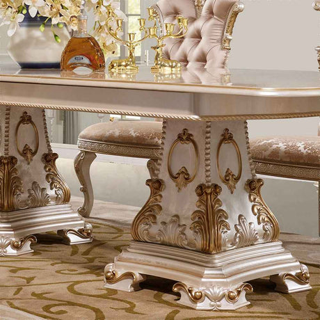 HD-9086 7-Piece Dining Room Set by Homey Design at Eve Furniture