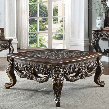 HD-C905C Cherry Coffee Table by Homey Design at Eve Furniture
