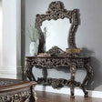 HD-CON905C Cherry Console Table by Homey Design at Eve Furniture