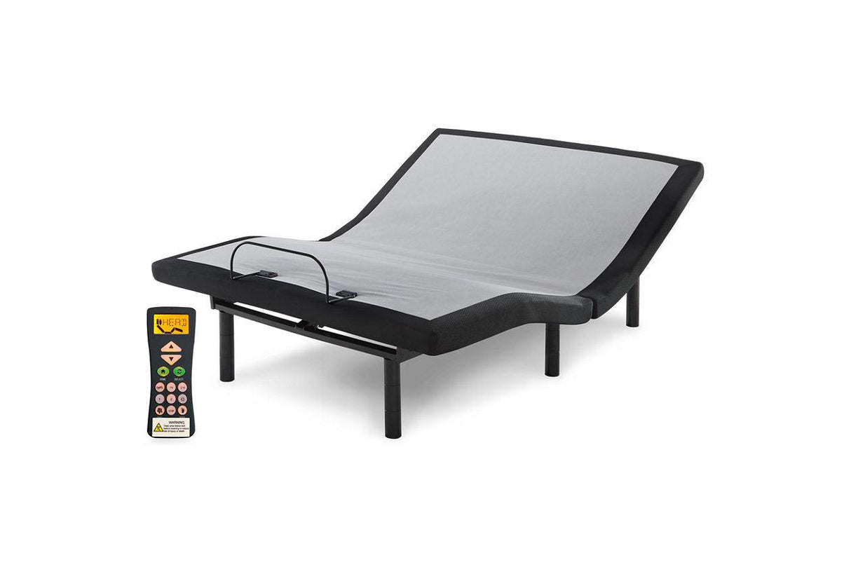 Head-Foot Model Best Black California King Adjustable Base by Ashley at Eve Furniture