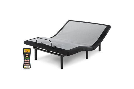 Head-Foot Model Best Black California King Adjustable Base by Ashley at Eve Furniture