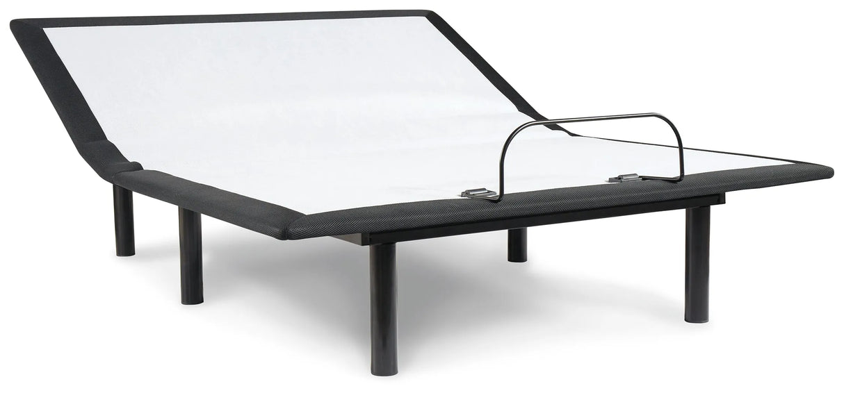 Head Up Only Foundation Charcoal Gray King Adjustable Head Base by Ashley at Eve Furniture