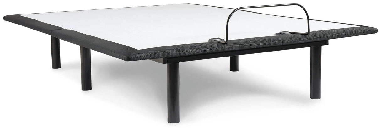 Head Up Only Foundation Charcoal Gray King Adjustable Head Base by Ashley at Eve Furniture