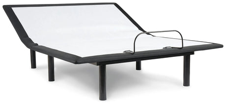 Head Up Only Foundation Charcoal Gray Queen Adjustable Head Base by Ashley at Eve Furniture
