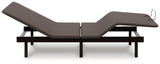Head/Foot Model - Good Charcoal Gray Queen Adjustable Base by Ashley at Eve Furniture