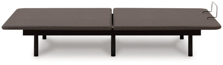 Head/Foot Model - Good Charcoal Gray Queen Adjustable Base by Ashley at Eve Furniture