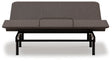Head/Foot Model - Good Charcoal Gray Queen Adjustable Base by Ashley at Eve Furniture