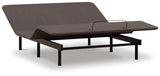 Head/Foot Model - Good Charcoal Gray Queen Adjustable Base by ASHLEY FURNITURE at Eve Furniture