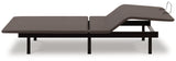 Head/Foot Model - Good Charcoal Gray Queen Adjustable Base by ASHLEY FURNITURE at Eve Furniture