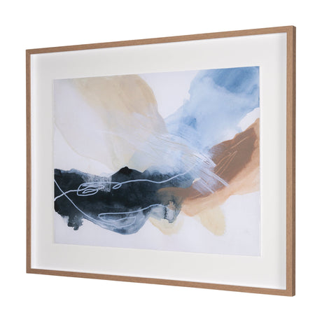 Healing by Ira Havuka a Hand Embellished Textured Framed Art Print Matted under Glass by Mercana at Eve Furniture