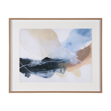 Healing by Ira Havuka a Hand Embellished Textured Framed Art Print Matted under Glass by Mercana at Eve Furniture