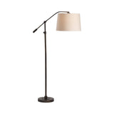 Healy Black Articulating Adjustable Floor Lamp by Crestview at Eve Furniture